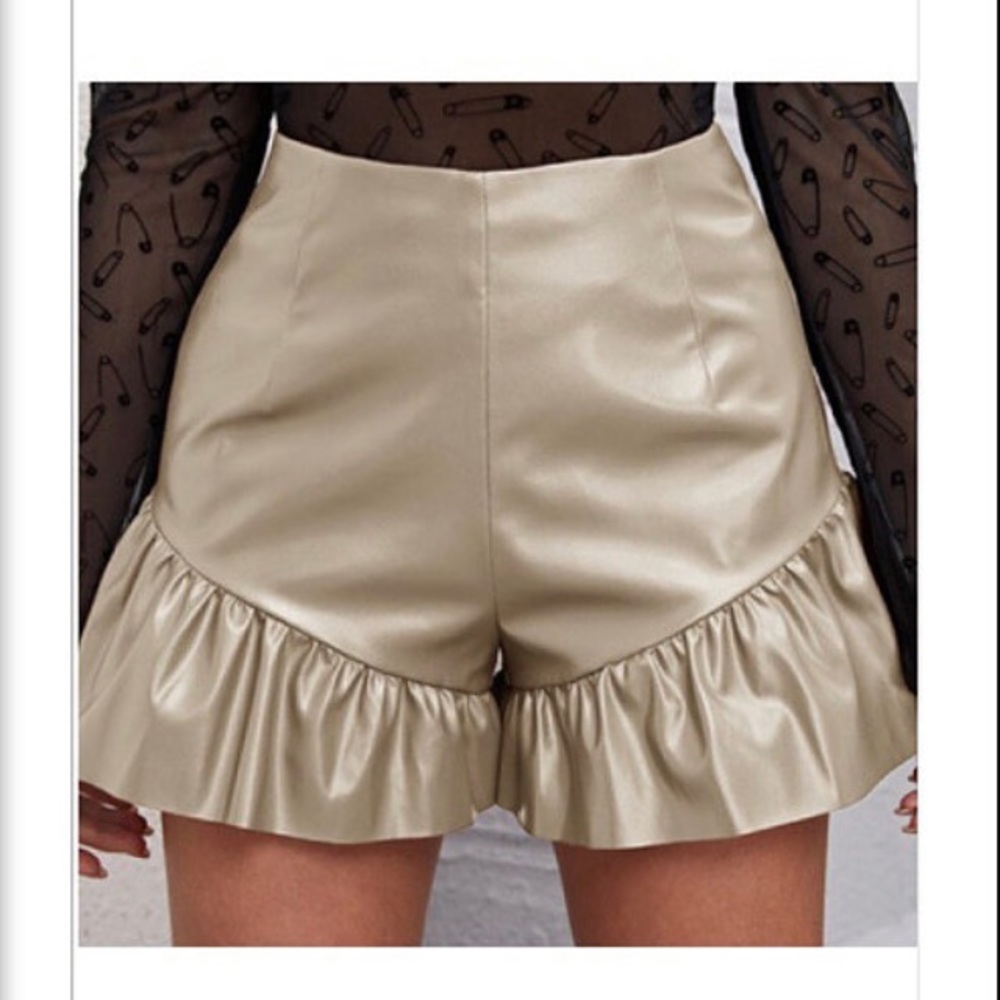 Sassy Leather Shorts